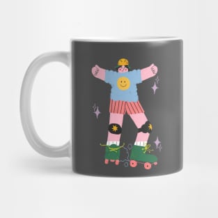 Roller Skate Girl Club Mug